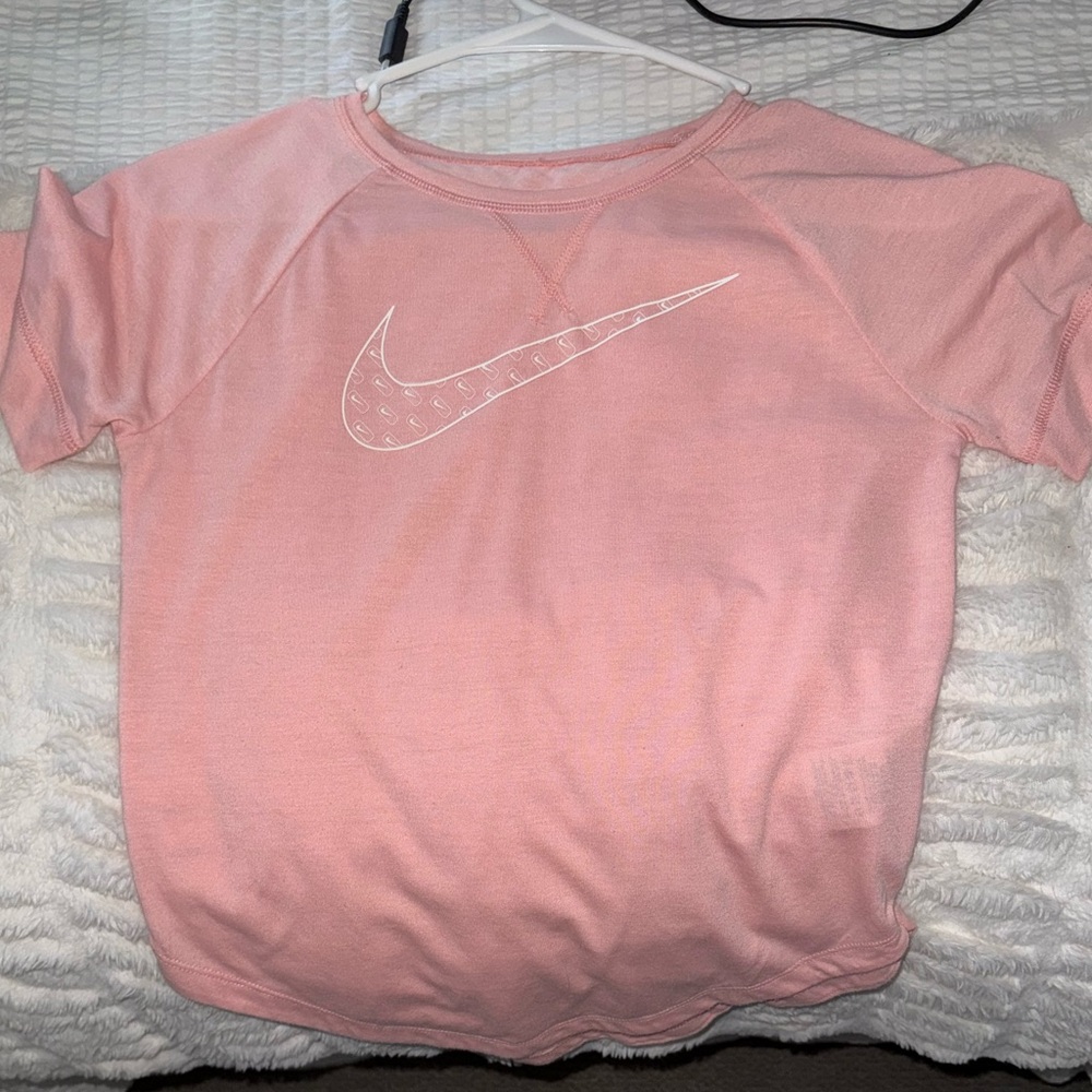 Nike Pink Short Sleeve Tee Soft Cotton Blend